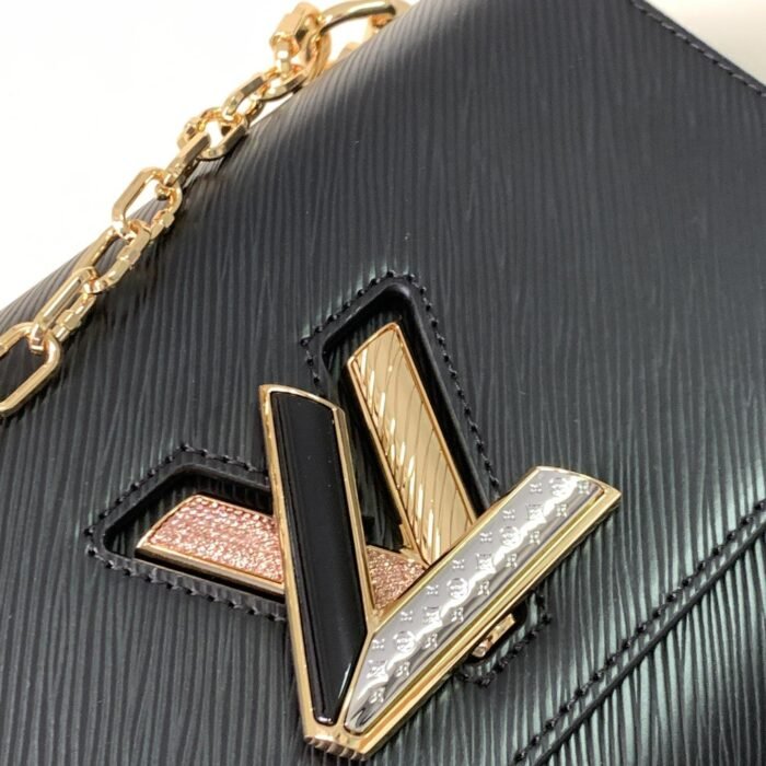 ⁦Louis Vuitton LV Twist Epi Leather Bag M21031 M21032 10A Mirror Top Quality Version⁩ - الصورة ⁦8⁩