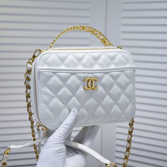 ⁦Chanel Caviar Double-C Camera Shoulder Bag Handbag⁩ - الصورة ⁦5⁩