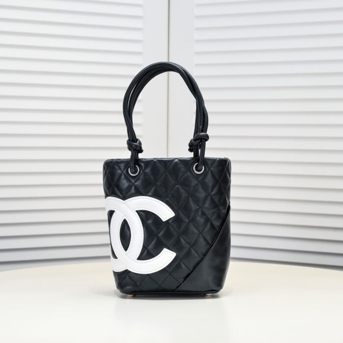⁦Chanel Ligne Cambon Mini Vintagep  Shoulder Bag Handbag⁩ - الصورة ⁦1⁩