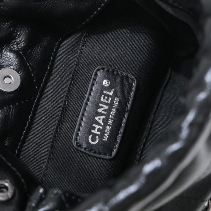 ⁦Chanel 22S Trash Bag Mini Pearl Bag Shoulder Bag Handbag⁩ - الصورة ⁦9⁩