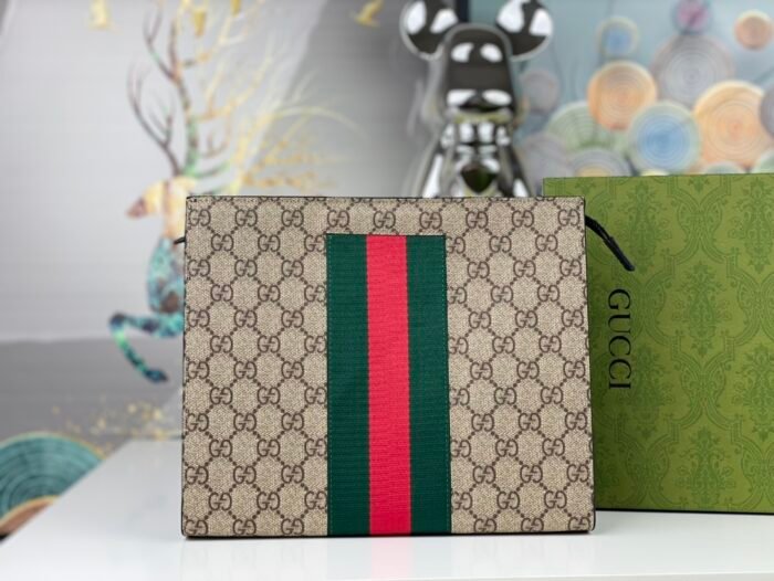 ⁦Gucci Men's Handbag Bag Clutch Toiletry Bag⁩ - الصورة ⁦15⁩