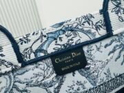 Dior Book Tote Embroider Medium Shoulder Bag Handbag - Image 8