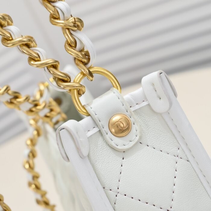 Chanel 24S Half Moon  Hobo Underarm Bag  Shoulder Bag Handbag - Image 7