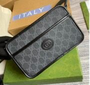 Gucci Classic Canvas Box Bag Handbag Shoulder Bag - Image 3