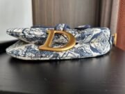 Dior Embroidery Saddle Bag Shoulder Bag Handbag Mirror Quality Version 10A - Image 6