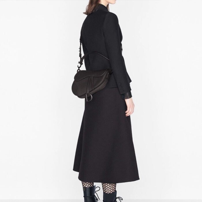 Dior Saddle Bag Matte Leather Shoulder Bag  (Replica) - Image 2