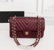 ⁦Chanel Clacssic Flap CF Chain Shoulder Strap Bag⁩ - الصورة ⁦9⁩