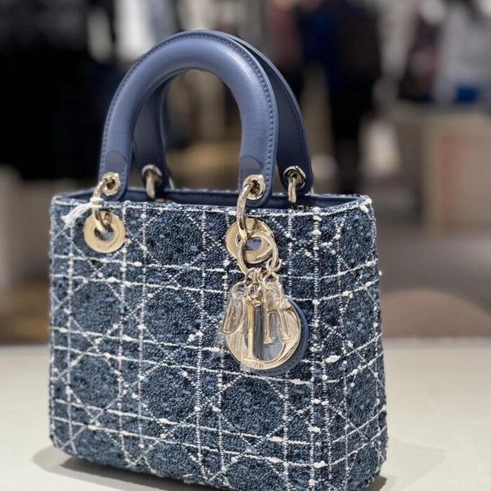 Dior Lady DJOY Toffee Bag Shoulder Crossbody Tote Bag - Image 9