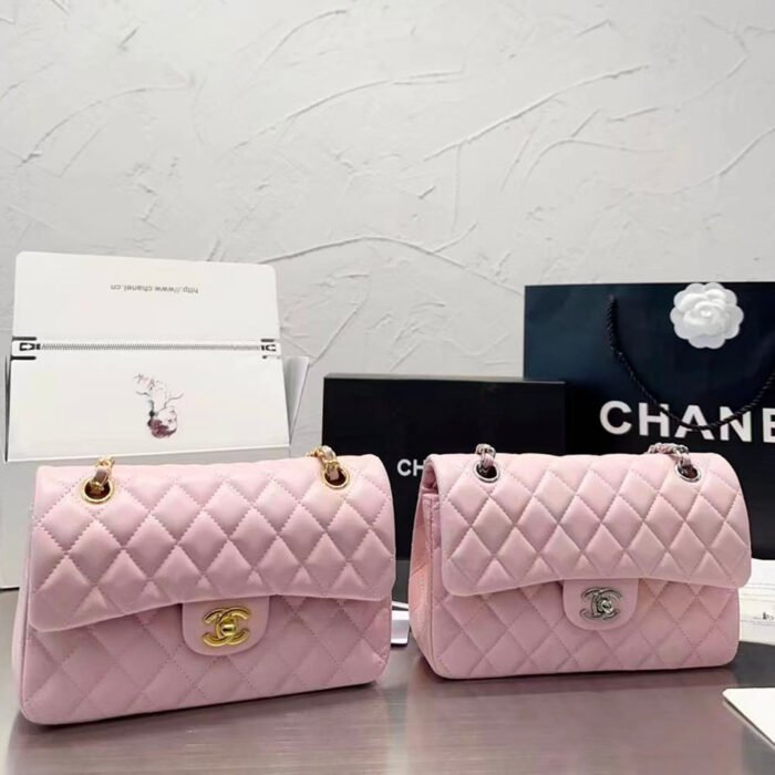 Chanel Lambskin CF Bag Small 23CM Shoulder Bag - Image 9