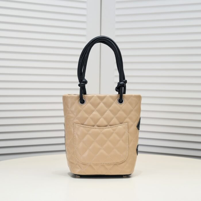 ⁦Chanel Ligne Cambon Mini Vintagep  Shoulder Bag Handbag⁩ - الصورة ⁦3⁩