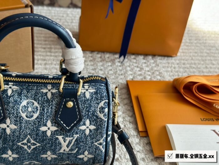 ⁦Louis Vuitton Speedy nano Shoulder Bag Handbag⁩ - الصورة ⁦2⁩