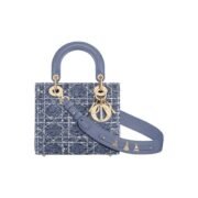 Dior Lady DJOY Toffee Bag Shoulder Crossbody Tote Bag
