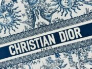 Dior Book Tote Embroider Medium Shoulder Bag Handbag - Image 5