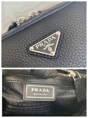 ⁦PRADA Leather Shoulder Bag 10A Quality⁩ - الصورة ⁦7⁩