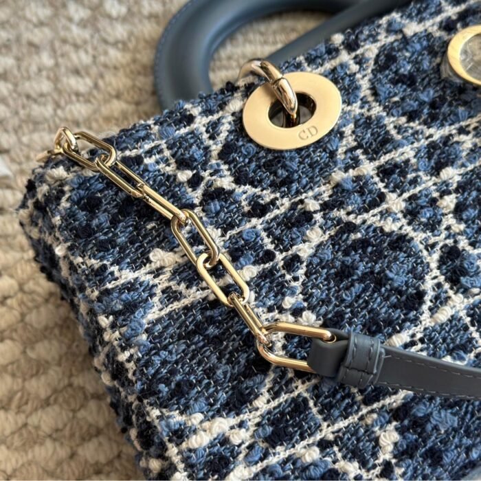 Dior Lady DJOY Toffee Bag Shoulder Crossbody Tote Bag - Image 12