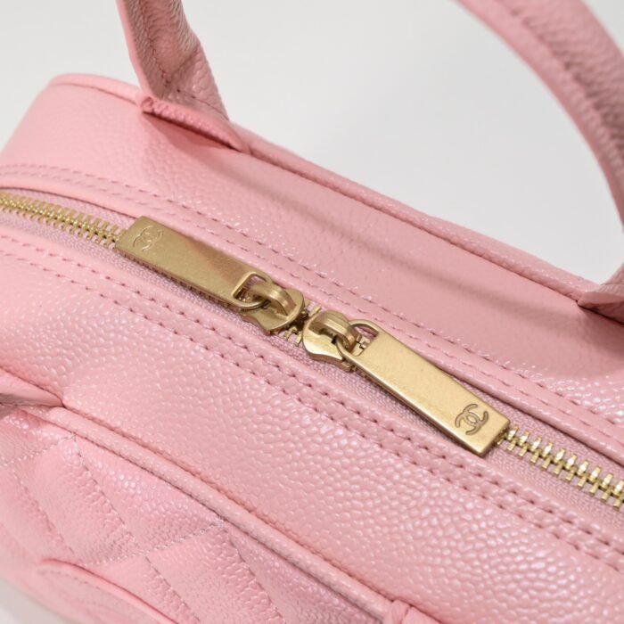 ⁦Chanel 24c Vintagep Hilton Bag Pink Shoulder Bag Handbag⁩ - الصورة ⁦7⁩