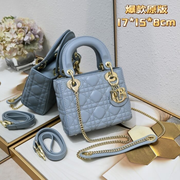 Dior Mini Lady Bag-Lambskin shoulder bag - Image 3