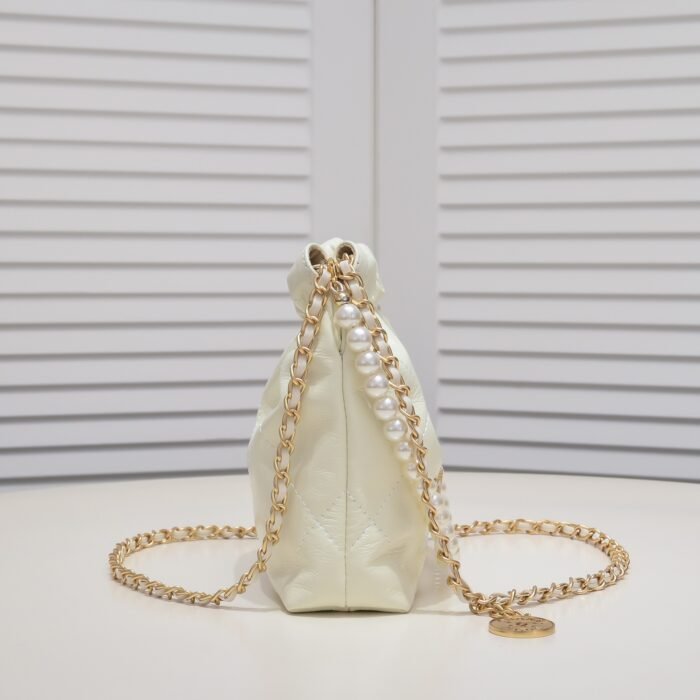 Chanel 22S Trash Bag Mini Pearl Bag Shoulder Bag Handbag - Image 2