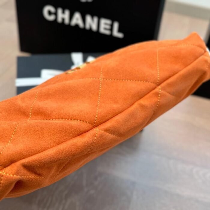 Chanel 22 Garbage Bags Gold Coin Shopping Handbag Shoulder Bag - Image 9