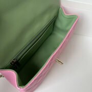 Chanel Classic Mini Flap Bag Top Handle Shoulder Bag Handbag 10A - Image 12