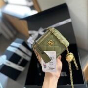 ⁦Chanel Golden Ball Box Bag Cosmetic Bag Shoulder Bag Handbag⁩ - الصورة ⁦5⁩