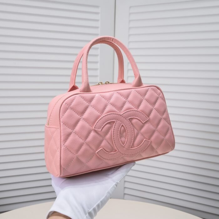 ⁦Chanel 24c Vintagep Hilton Bag Pink Shoulder Bag Handbag⁩ - الصورة ⁦5⁩