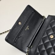 ⁦Chanel Woc Classic Lambskin Gold Hardware Shoulder Bag Handbag⁩ - الصورة ⁦8⁩