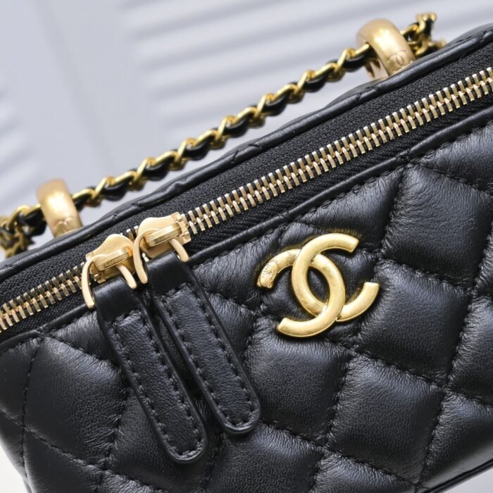 Chanel Cosmetics Box Makeup Shoulder Bag Handbag - Image 6