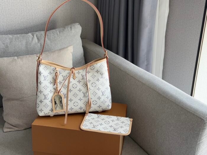 ⁦Louis Vuitton CarryAll M24707 M46203 M46197 Shoulder Bag Handbag⁩ - الصورة ⁦1⁩