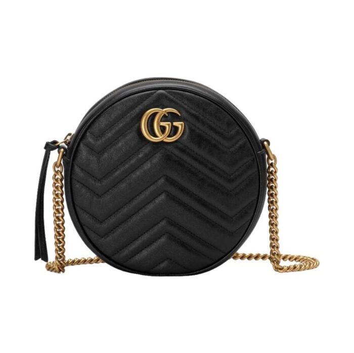 ⁦Gucci Marmont Round Shoulder Bag⁩ - الصورة ⁦1⁩