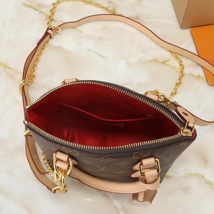 Louis Vuitton LV Lockit BB Canvas Shoulder Crossbody Tote Bag M12019 - Image 7