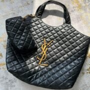 SAINT LAURENT ICARE MAXI SHOPPING BAG Tote Bag - Image 8