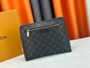 Louis Vuitton Pochette Jour Monogram Eclipse M82080 Clutch Bag Handbag