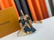 Louis Vuitton PETITE VALISE DENIM BLEU Petite Valise M24161 Shoulder Bag Handbag - Image 3