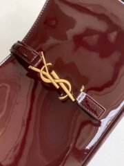 ⁦YSL Saint Laurent hobo patent leather underarm bag 10A Quality⁩ - الصورة ⁦7⁩