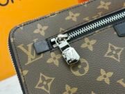 ⁦Louis Vuitton Pochette Jour Monogram Eclipse M82080 Clutch Bag Handbag⁩ - الصورة ⁦6⁩