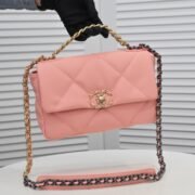 Chanel Lambskin Quilted Small 19 Flap Shoulder Bag Handbag - Image 5