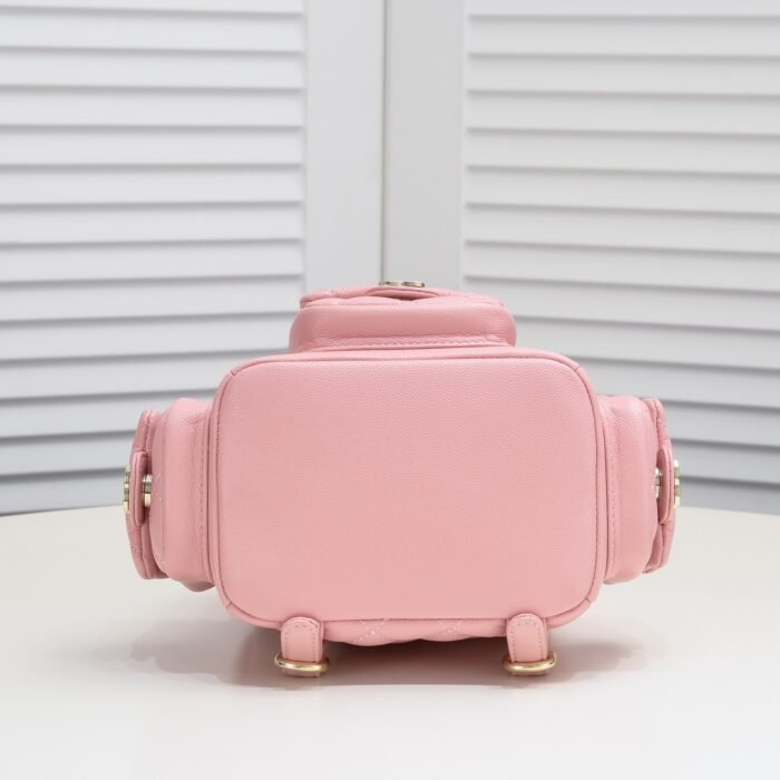 ⁦Chanel 23k Small backpack Backpack Bag Handbag⁩ - الصورة ⁦4⁩