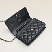 ⁦Chanel Woc Classic Lambskin Gold Hardware Shoulder Bag Handbag⁩ - الصورة ⁦7⁩