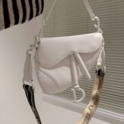 Dior Saddle Bag Matte Leather Shoulder Bag  (Replica) - Image 12