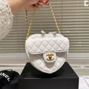 Chanel  Peach Pericardium Across The Body Bag - Image 4