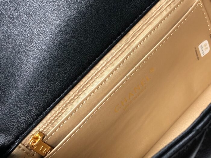 ⁦Chanel Cross Body Metal Ball Chain Shoulder Bag Handbag⁩ - الصورة ⁦7⁩