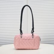 Chanel Ligne Cambon Bowling Bag Large Shoulder Bag Handbag - Image 3