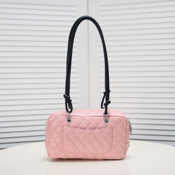 Chanel Ligne Cambon Bowling Bag Large Shoulder Bag Handbag - Image 3