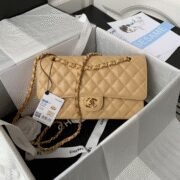 Chanel Caviar CF Medium 25CM Shoulder Bag 10A Quality - Image 9