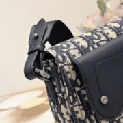Dior Saddle Messenger Bag Oblique Shoulder Bag Handbag - Image 5