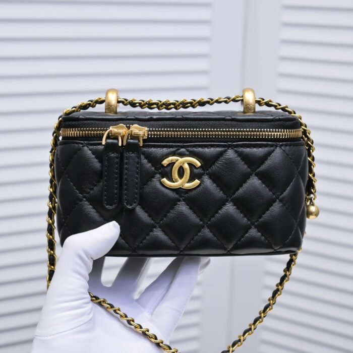 Chanel Cosmetics Box Makeup Shoulder Bag Handbag - Image 5