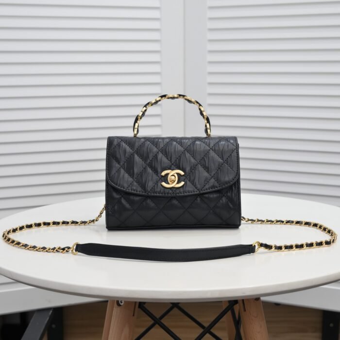 ⁦Chanel Handle Double C  Shoulder Bag Handbag⁩ - الصورة ⁦1⁩