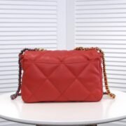 Chanel Lambskin Quilted Medium19 Flap Shoulder Bag Handbag - Image 3