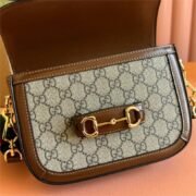 GUCCI 1955 Horsebit Shoulder Bag Mini Handbag 10A Mirror Quality Version - Image 3